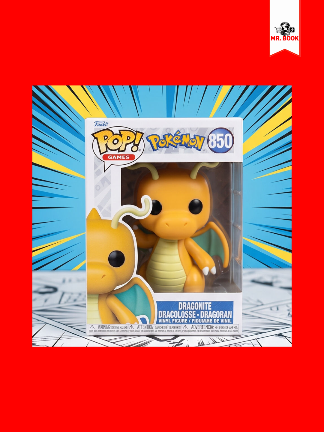 Dragonite n. 850 - Pokemon